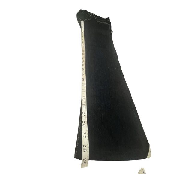 Forever 21 rhinestone Dark Denim Bootcut Jeans Sz 27 NWOT - Picture 7 of 8